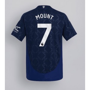 Manchester United Mason Mount #7 Venkovní Dres 2024-25 Krátkým Rukávem