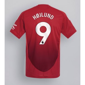 Manchester United Rasmus Hojlund #9 Domácí Dres 2024-25 Krátkým Rukávem