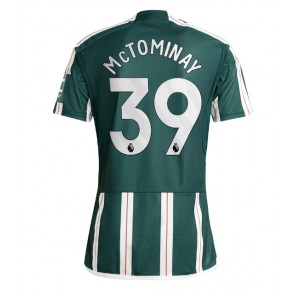 Manchester United Scott McTominay #39 Venkovní Dres 2023-24 Krátkým Rukávem