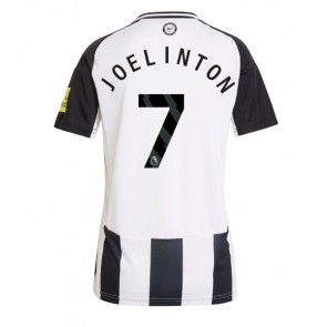 Newcastle United Joelinton #7 Domácí Dres pro Dámy 2024-25 Krátkým Rukávem