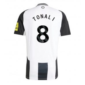 Newcastle United Sandro Tonali #8 Domácí Dres 2024-25 Krátkým Rukávem