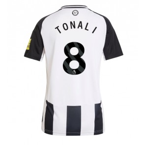 Newcastle United Sandro Tonali #8 Domácí Dres pro Dámy 2024-25 Krátkým Rukávem