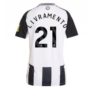 Newcastle United Tino Livramento #21 Domácí Dres pro Dámy 2024-25 Krátkým Rukávem