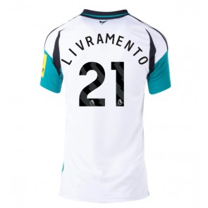 Newcastle United Tino Livramento #21 Venkovní Dres pro Dámy 2024-25 Krátkým Rukávem