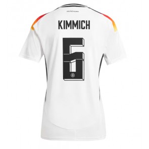 Německo Joshua Kimmich #6 Domácí Dres pro Dámy ME 2024 Krátkým Rukávem