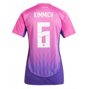 Německo Joshua Kimmich #6 Venkovní Dres pro Dámy ME 2024 Krátkým Rukávem