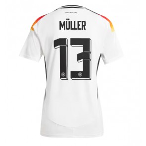 Německo Thomas Muller #13 Domácí Dres ME 2024 Krátkým Rukávem