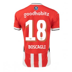 PSV Eindhoven Olivier Boscagli #18 Domácí Dres 2024-25 Krátkým Rukávem