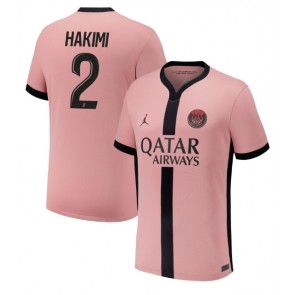 Paris Saint-Germain Achraf Hakimi #2 Alternativní Dres 2024-25 Krátkým Rukávem