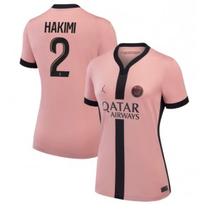 Paris Saint-Germain Achraf Hakimi #2 Alternativní Dres pro Dámy 2024-25 Krátkým Rukávem