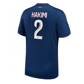 Paris Saint-Germain Achraf Hakimi #2 Domácí Dres 2024-25 Krátkým Rukávem