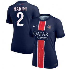 Paris Saint-Germain Achraf Hakimi #2 Domácí Dres pro Dámy 2024-25 Krátkým Rukávem