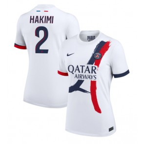 Paris Saint-Germain Achraf Hakimi #2 Venkovní Dres pro Dámy 2024-25 Krátkým Rukávem