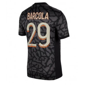 Paris Saint-Germain Bradley Barcola #29 Alternativní Dres 2023-24 Krátkým Rukávem