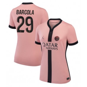 Paris Saint-Germain Bradley Barcola #29 Alternativní Dres pro Dámy 2024-25 Krátkým Rukávem