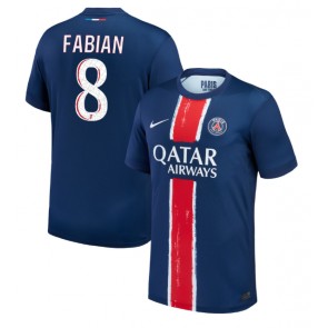 Paris Saint-Germain Fabian Ruiz #8 Domácí Dres 2024-25 Krátkým Rukávem