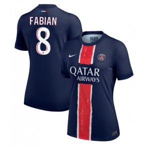 Paris Saint-Germain Fabian Ruiz #8 Domácí Dres pro Dámy 2024-25 Krátkým Rukávem