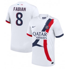 Paris Saint-Germain Fabian Ruiz #8 Venkovní Dres 2024-25 Krátkým Rukávem