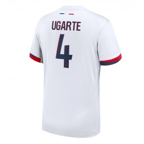 Paris Saint-Germain Manuel Ugarte #4 Venkovní Dres 2024-25 Krátkým Rukávem