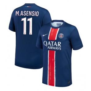 Paris Saint-Germain Marco Asensio #11 Domácí Dres 2024-25 Krátkým Rukávem