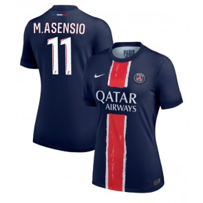 Paris Saint-Germain Marco Asensio #11 Domácí Dres pro Dámy 2024-25 Krátkým Rukávem