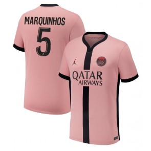 Paris Saint-Germain Marquinhos #5 Alternativní Dres 2024-25 Krátkým Rukávem