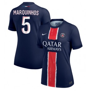 Paris Saint-Germain Marquinhos #5 Domácí Dres pro Dámy 2024-25 Krátkým Rukávem