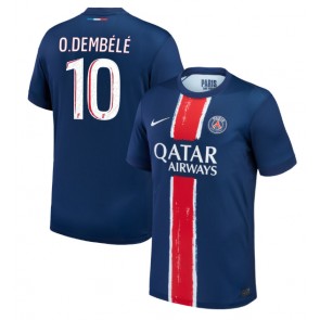 Paris Saint-Germain Ousmane Dembele #10 Domácí Dres 2024-25 Krátkým Rukávem