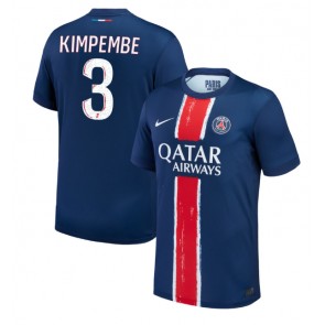 Paris Saint-Germain Presnel Kimpembe #3 Domácí Dres 2024-25 Krátkým Rukávem