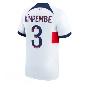 Paris Saint-Germain Presnel Kimpembe #3 Venkovní Dres 2023-24 Krátkým Rukávem