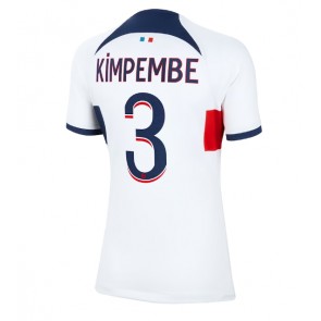 Paris Saint-Germain Presnel Kimpembe #3 Venkovní Dres pro Dámy 2023-24 Krátkým Rukávem