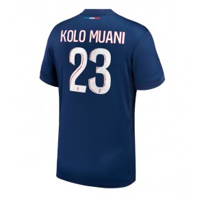 Paris Saint-Germain Randal Kolo Muani #23 Domácí Dres 2024-25 Krátkým Rukávem