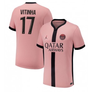 Paris Saint-Germain Vitinha #17 Alternativní Dres 2024-25 Krátkým Rukávem