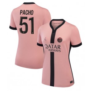 Paris Saint-Germain Willian Pacho #51 Alternativní Dres pro Dámy 2024-25 Krátkým Rukávem