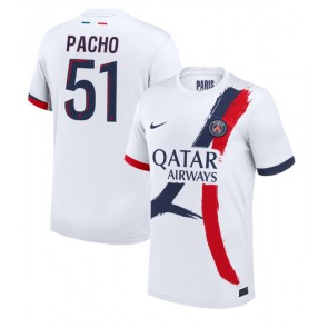 Paris Saint-Germain Willian Pacho #51 Venkovní Dres 2024-25 Krátkým Rukávem