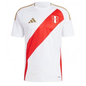 Peru Domácí Dres Copa America 2024 Krátkým Rukávem