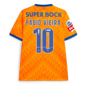 Porto Fabio Vieira #10 Venkovní Dres 2024-25 Krátkým Rukávem