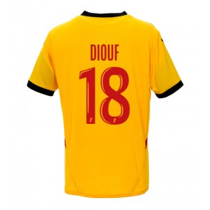 RC Lens Andy Diouf #18 Domácí Dres 2024-25 Krátkým Rukávem