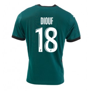 RC Lens Andy Diouf #18 Venkovní Dres 2024-25 Krátkým Rukávem