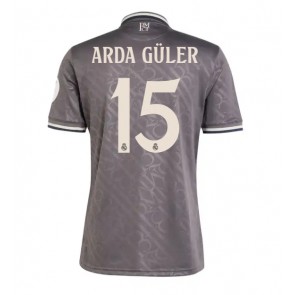 Real Madrid Arda Guler #15 Alternativní Dres 2024-25 Krátkým Rukávem