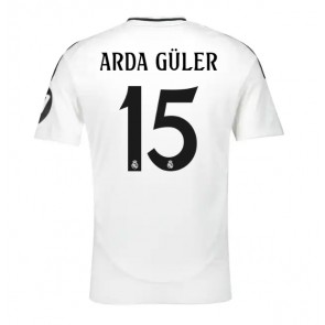 Real Madrid Arda Guler #15 Domácí Dres 2024-25 Krátkým Rukávem