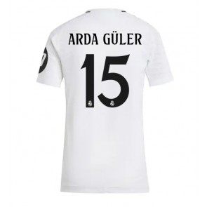 Real Madrid Arda Guler #15 Domácí Dres pro Dámy 2024-25 Krátkým Rukávem