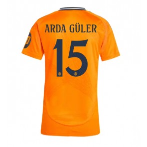 Real Madrid Arda Guler #15 Venkovní Dres pro Dámy 2024-25 Krátkým Rukávem