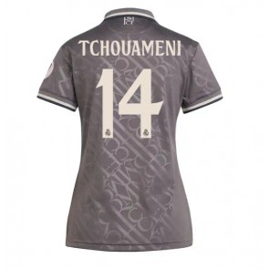 Real Madrid Aurelien Tchouameni #14 Alternativní Dres pro Dámy 2024-25 Krátkým Rukávem