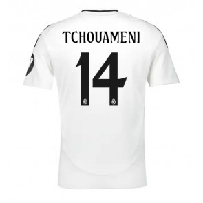 Real Madrid Aurelien Tchouameni #14 Domácí Dres 2024-25 Krátkým Rukávem