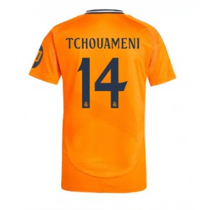 Real Madrid Aurelien Tchouameni #14 Venkovní Dres 2024-25 Krátkým Rukávem