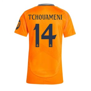 Real Madrid Aurelien Tchouameni #14 Venkovní Dres pro Dámy 2024-25 Krátkým Rukávem