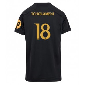 Real Madrid Aurelien Tchouameni #18 Alternativní Dres pro Dámy 2023-24 Krátkým Rukávem