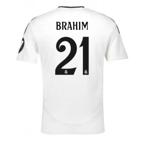 Real Madrid Brahim Diaz #21 Domácí Dres 2024-25 Krátkým Rukávem