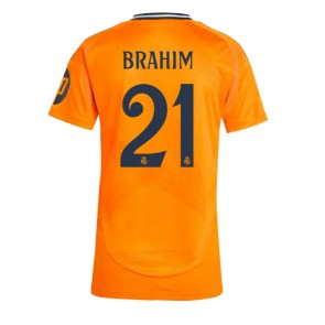 Real Madrid Brahim Diaz #21 Venkovní Dres pro Dámy 2024-25 Krátkým Rukávem